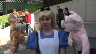 ladies of wondercon 2010 Animaltrash Puppets