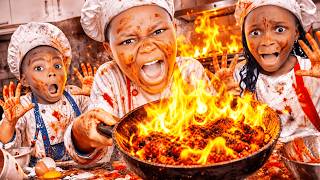 WE LET OUR KIDS COOK DINNER! *BIG MISTAKE*