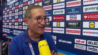 Hrvatska - Njemačka 25:24, Lino Červar: ''Vratili smo Hrvatsku tamo gdje joj je mjesto!''