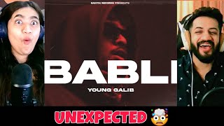 YOUNG GALIB - Babli | OFFICIAL MUSIC VIDEO | BANTAI RECORDS Reaction