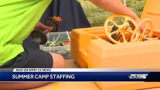 Staffing shortages affecting summer camps