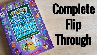 Pokémon Super Extra Deluxe Essential Handbook (Flip Through)