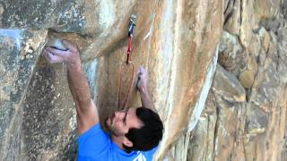 Zach Lerner Sends Creme de la Poudre 5.14b