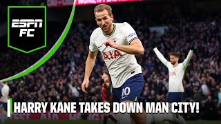 🚨 FULL REACTION 🚨 Harry Kane takes down Manchester City | ESPN FC