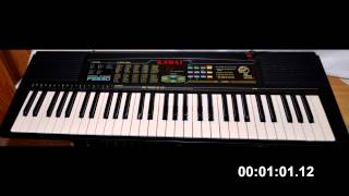 Kawai FS630 Personal Keyboard - Demo Tune