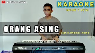 ORANG ASING (Karaoke/Lirik) DANGDUT || MUSIK VERSI ANDRIKHAN