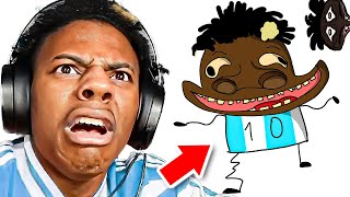 iShowSpeed reacts to The Most *CURSED* FAN ARTS (deleted stream)