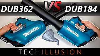 🔥🌪UNGLAUBLICH! MAKITA LXT Akku Gebläse 2x18V VS 18V im Vergleichstest😱 - DUB362 VS DUB184