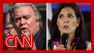 Hear what Steve Bannon said about Nikki Haley as Trump's possible VP
