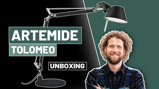 Artemide TOLOMEO Mini Tavolo Tischleuchte (Unboxing \u0026 Aufbau)