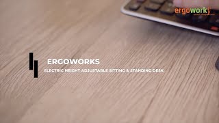 Ergoworks Electric Height Adjustable Standing Desk