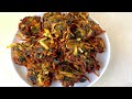 crispy veg pakora মিক্স ভেজ পকোড়া অনুষ্ঠান বাড়ির মতো মুচমুচে ও স্বাদ মুখে লেগে থাকার মত বানিয়ে নিন