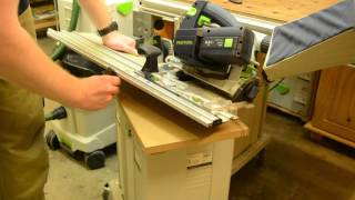 Schifterschnitt mit dem Festool HKC 55 EB Kappsystem