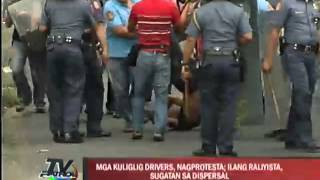 Kuliglig drivers' protest turns violent