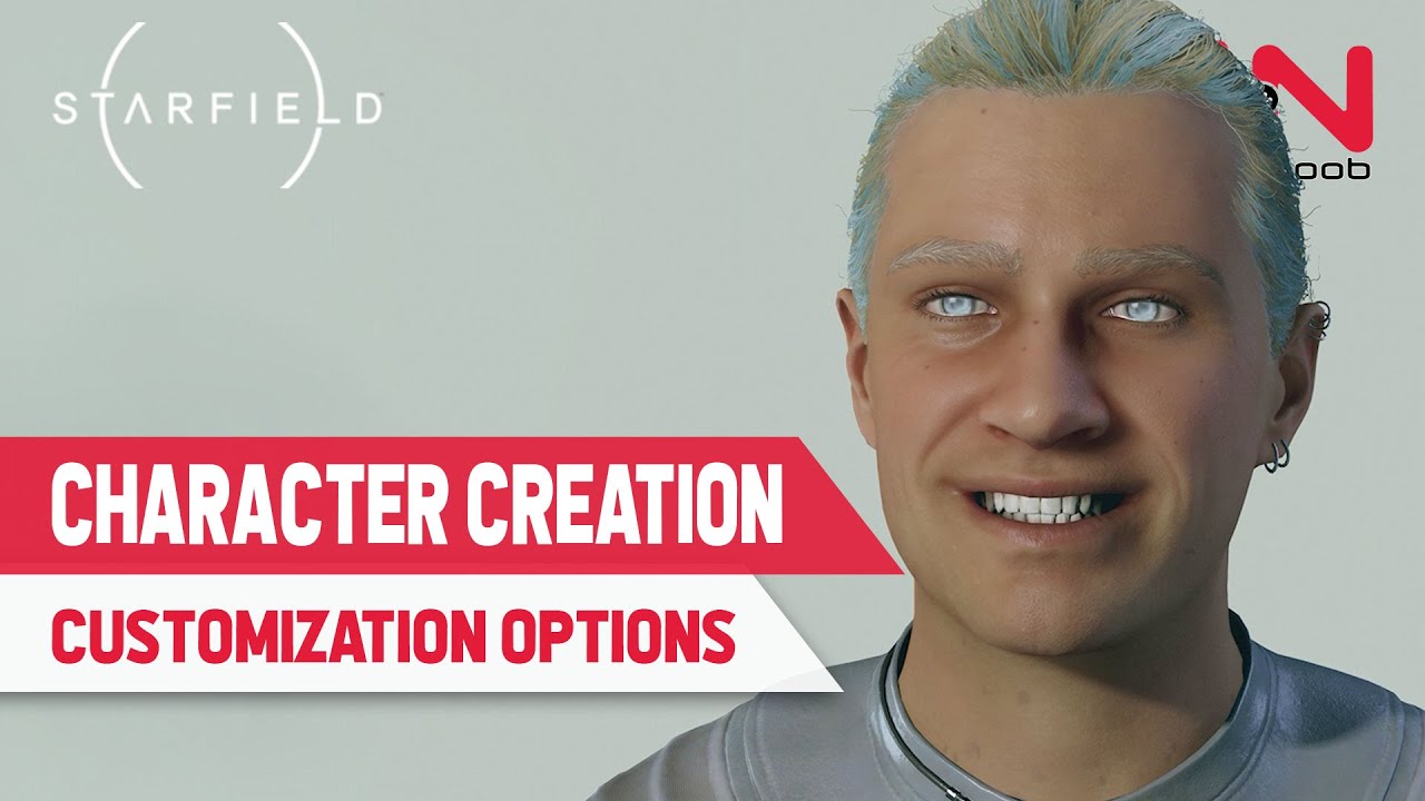 Character Creation Options In Starfield - All Starting Male ...