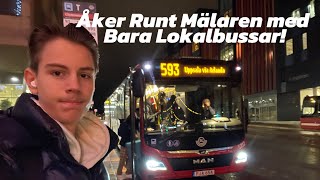 Mälaren Runt Med Bara Lokalbussar!