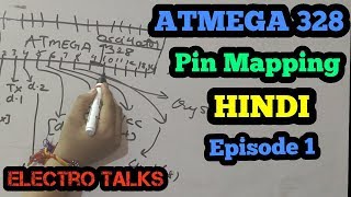 ATMEGA 328P PIN MAPPING | ELECTRO TALKS #1 | MICROCONTROLLER | ELECTRO PHYSICS |