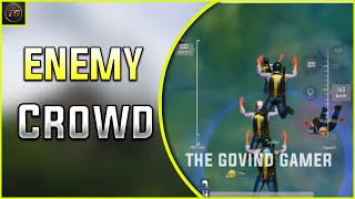 PUBG Enemy Crowd 😂 Funny Video 😂 || Pubg Funny Video || The Govind Gamer #Shorts