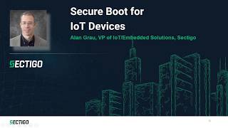 Secure Boot for IoT Devices