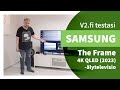 V2.fi testasi: Samsung The Frame 4K QLED (2023)