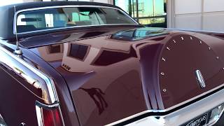 1969 Lincoln Continental Mark III.      At Celebrity Cars Las Vegas