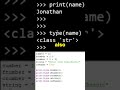 THIS HAPPENS WHEN YOU CREATE A VARIABLE #coding #python #programming