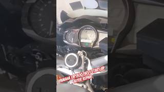 YAMAHA FJR1300 FIRST START-UP AFTER REPAIR