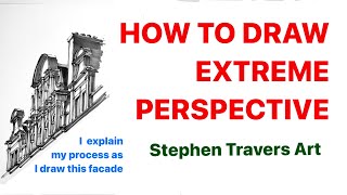 How to Draw Extreme Perspective - Advanced Perspective