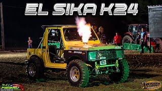 El Sika Turbo Calle Honda K24 Turbo en estreno en la Hacienda RoyFa Santa Isabel PR | PalfiebruTV