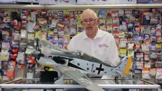 REVIEW OF TOP RC HOBBY FOCKE WULF FW190 MODEL PLANE