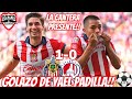 GOLAZO DE YAEL PADILLA - CANTERANO DE CHIVAS, ANOTA POR 2DA VEZ CONSECUTIVA - CHIVAS 3-1 SAN LUIS