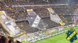 AIK Fans Ambiance on Stockholm Derby || AIK vs Djurgarden (03.10.2021)