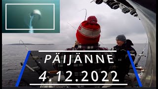 Vetouistelu, Päijänne 4.12.2022.