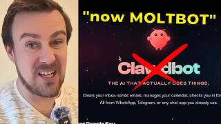 CLAUDE Just Killed CLAWDBOT - Here's What Happened & How to Install the New Version