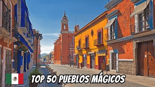 TOP 50 MAGICAL TOWNS Stunning in Mexico | The most fascinating places in Mexico