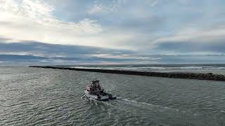 FV Last Straw Heading out to Sea