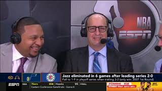 Full ESPN SC 6/18/21 Scott Van Pelt  congrats  Clippers beat Jazz in Game 6 to advance to West final