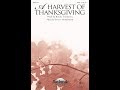 A HARVEST OF THANKSGIVING (SATB Choir) - Roger Thornhill/Stacey Nordmeyer