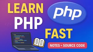 PHP Full Course |Revision | Variables, Data Types, Constants | Easy & Simple Notes