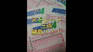 ナンバーズ4！　6039回　　　　　今日こそ今日こそ小泉今日子！　　ストレート三点勝負！