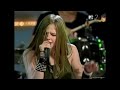 AVRIL LAVIGNE - Losing Grip | 2K Quad HD AI Remaster |  Live @ Rock and Roll hall of Fame (2002)