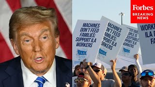 ‘Devastating For Inflation’: Donald Trump Reacts To Massive Dockworker Strike