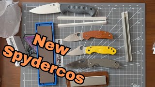 New Spydercos | Unboxing Some Sweet Spydies