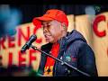 President Julius Malema Addresses Conference Of The Left