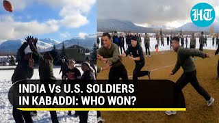 Watch: Indian, US soldiers play Kabaddi, American football amid joint military exercise Yudh Abhyas