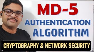 14-MD5 Algorithm Explained 🔐 | Step-by-Step Explanation | Message Digest Algorithm