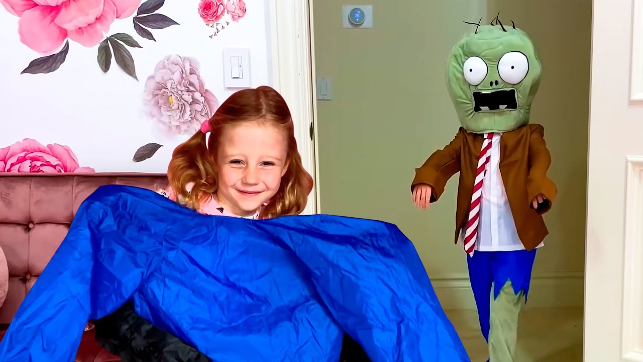 Nastya And Dad Story About Hiccups And Funny Costumes - YouTube