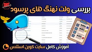 آموزش کامل سایت کوین استتس برای بررسی ولت نهنگ های پرسود