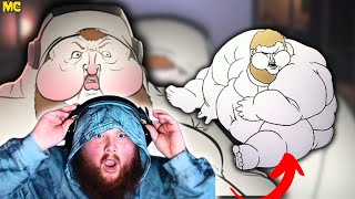 CaseOh Reacts To "Fat Shaming A Streamer" By MeatCanyon🤣🤣  | Caseoh Animation