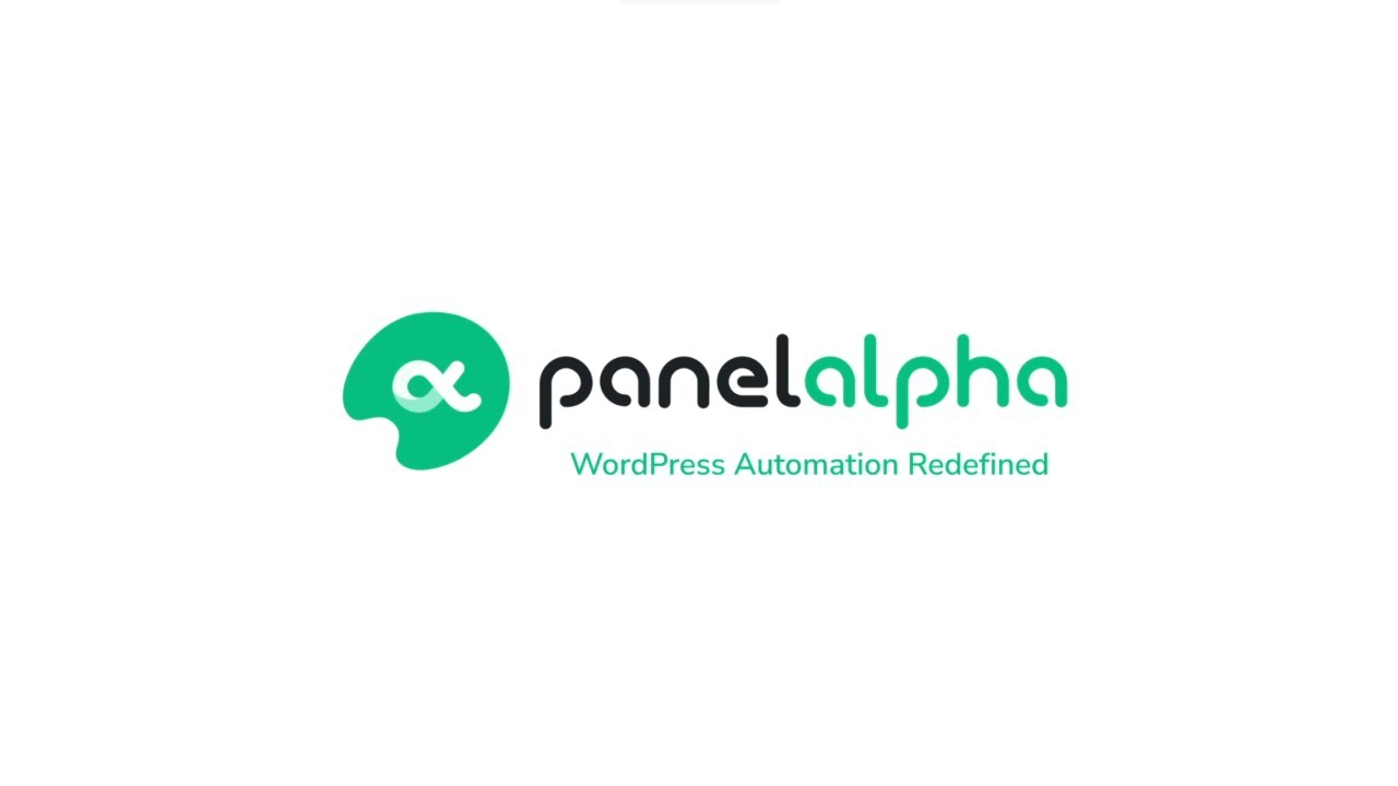Panelalpha V1 0 Promo Video Youtube